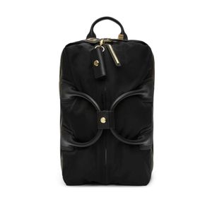 Caraa Studio Bag Black with Gold Hardware